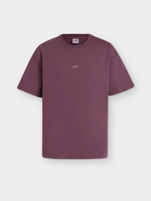 T-shirt z nadrukiem ARKK Copenhagen bordowy