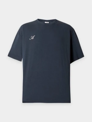 T-shirt z nadrukiem ARKK Copenhagen granatowy