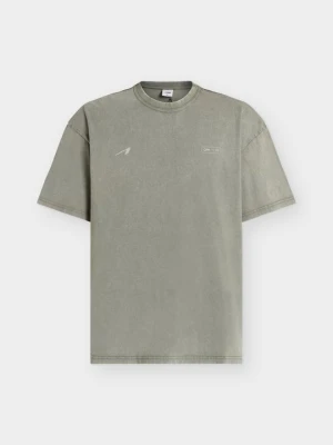 T-shirt z nadrukiem ARKK Copenhagen khaki