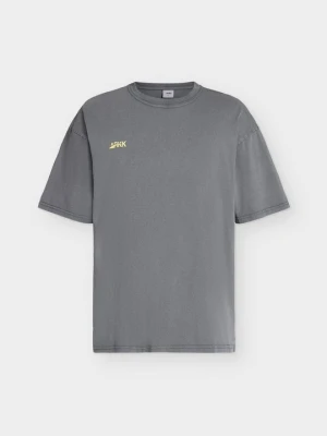 T-shirt z nadrukiem ARKK Copenhagen szary melanż