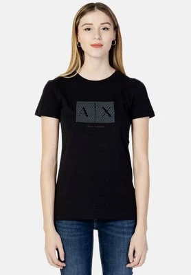 T-shirt z nadrukiem Armani Exchange