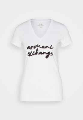 T-shirt z nadrukiem Armani Exchange