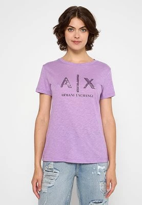 T-shirt z nadrukiem Armani Exchange