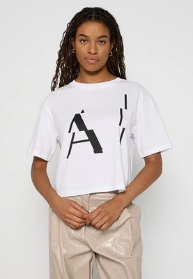 T-shirt z nadrukiem Armani Exchange