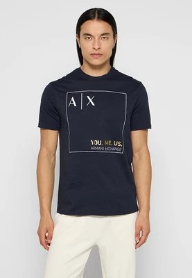 T-shirt z nadrukiem Armani Exchange