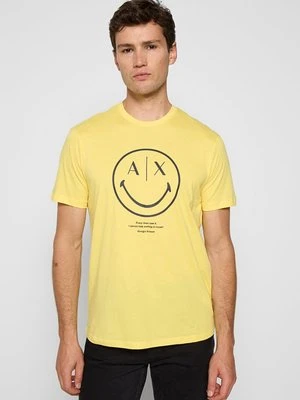 T-shirt z nadrukiem Armani Exchange
