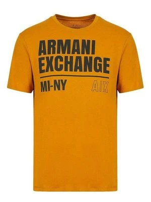 T-shirt z nadrukiem Armani Exchange