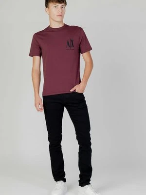 T-shirt z nadrukiem Armani Exchange
