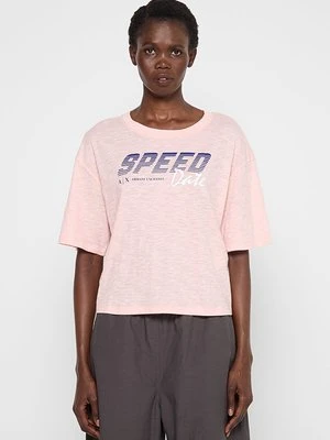 T-shirt z nadrukiem Armani Exchange