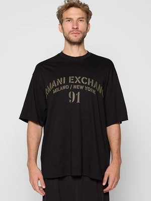 T-shirt z nadrukiem Armani Exchange