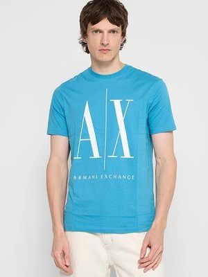T-shirt z nadrukiem Armani Exchange