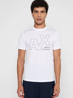 T-shirt z nadrukiem Armani Exchange