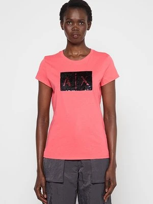T-shirt z nadrukiem Armani Exchange
