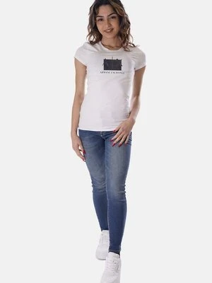 T-shirt z nadrukiem Armani Exchange