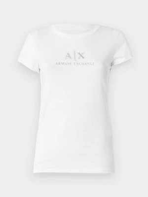 T-shirt z nadrukiem Armani Exchange