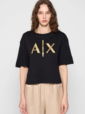 T-shirt z nadrukiem Armani Exchange
