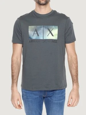 T-shirt z nadrukiem Armani Exchange