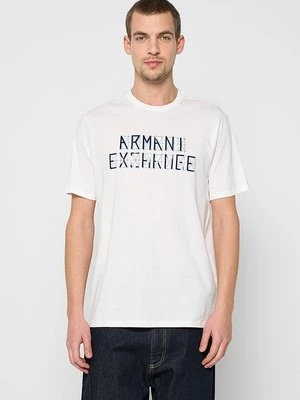 T-shirt z nadrukiem Armani Exchange