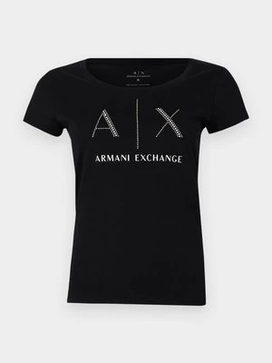 T-shirt z nadrukiem Armani Exchange