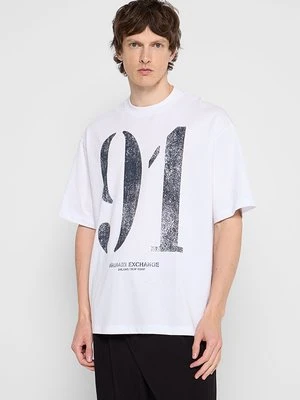 Zdjęcie produktu T-shirt z nadrukiem Armani Exchange biały
