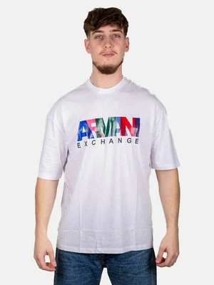 T-shirt z nadrukiem Armani Exchange