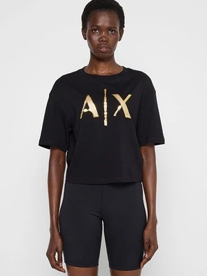 T-shirt z nadrukiem Armani Exchange