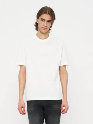 T-shirt z nadrukiem Armani Exchange biały