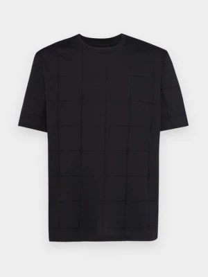 T-shirt z nadrukiem Armani Exchange czarny