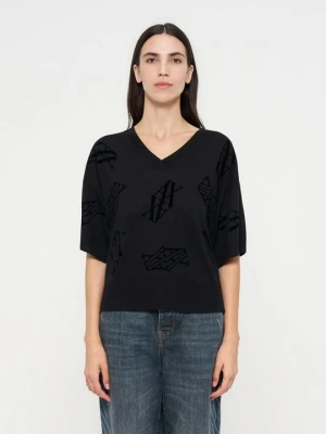 Sweter Armani Exchange czarny