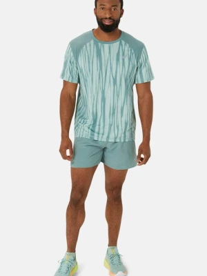 T-shirt z nadrukiem Asics jasnozielony