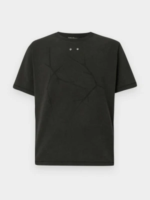 T-shirt z nadrukiem Atelier De Roupa ciemnoszary