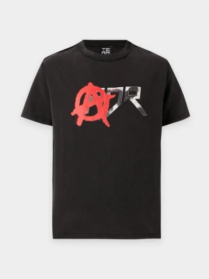 T-shirt z nadrukiem Atelier De Roupa czarny