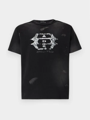 T-shirt z nadrukiem Atelier De Roupa czarny