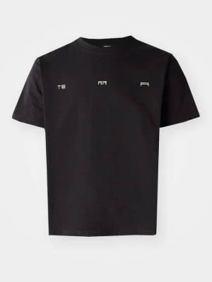 T-shirt z nadrukiem Atelier De Roupa czarny