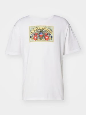 T-shirt z nadrukiem Bally