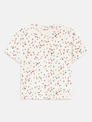 T-shirt z nadrukiem Bally