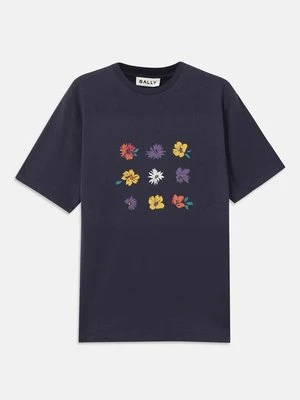 T-shirt z nadrukiem Bally