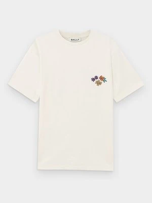 T-shirt z nadrukiem Bally
