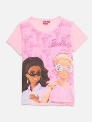 T-shirt z nadrukiem Barbie