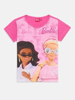 T-shirt z nadrukiem Barbie