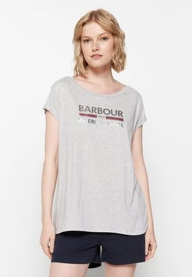 T-shirt z nadrukiem Barbour