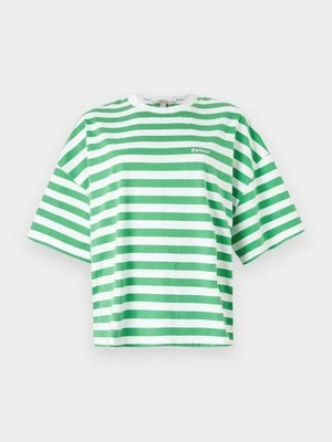 T-shirt z nadrukiem Barbour