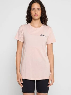 T-shirt z nadrukiem Barbour