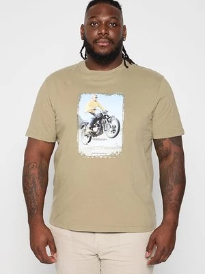 T-shirt z nadrukiem Barbour International