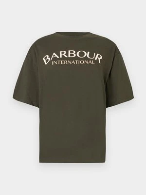 T-shirt z nadrukiem Barbour International
