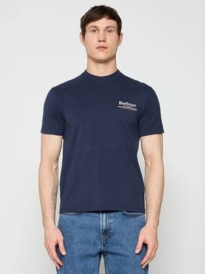T-shirt z nadrukiem Barbour International