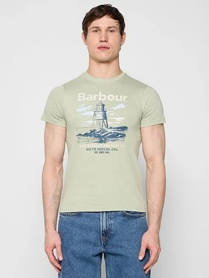 T-shirt z nadrukiem Barbour International