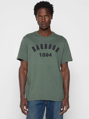 T-shirt z nadrukiem Barbour International