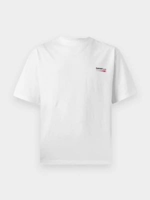 T-shirt z nadrukiem Bareen biały