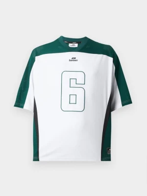 T-shirt z nadrukiem Bareen biały